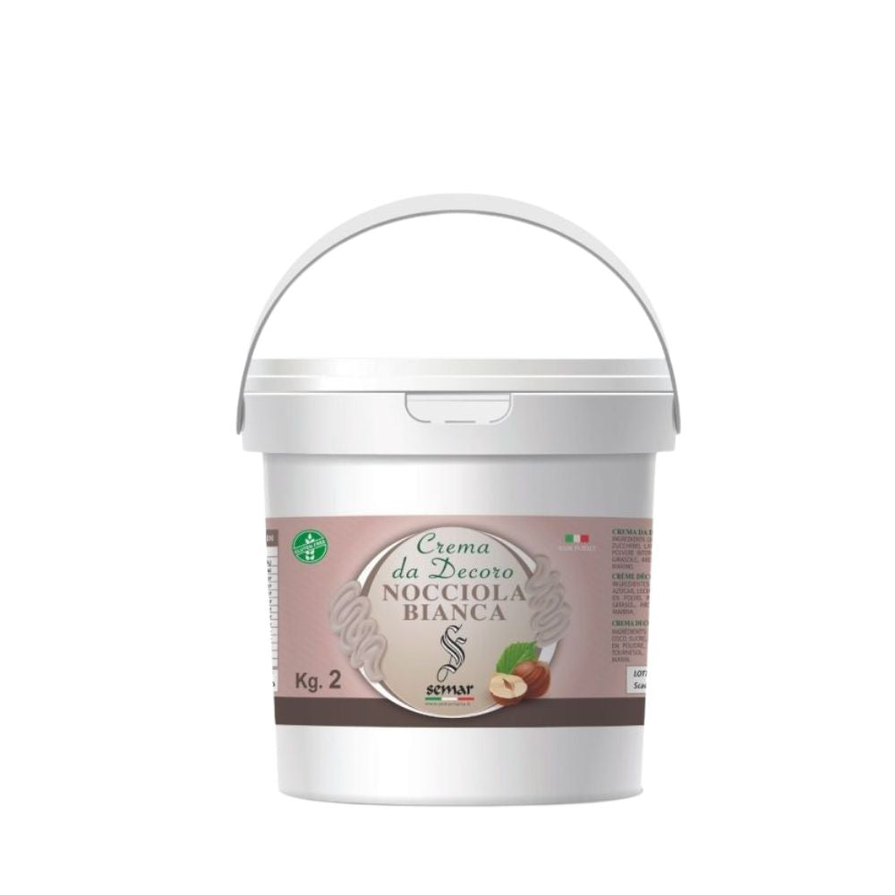 Crème à tartiner à la noisette blanche – 1 kg (Sans gluten)