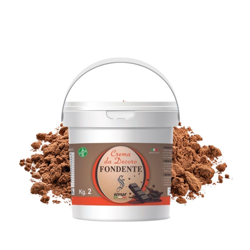 Crème à tartiner au chocolat noir – 1 kg (Sans gluten)